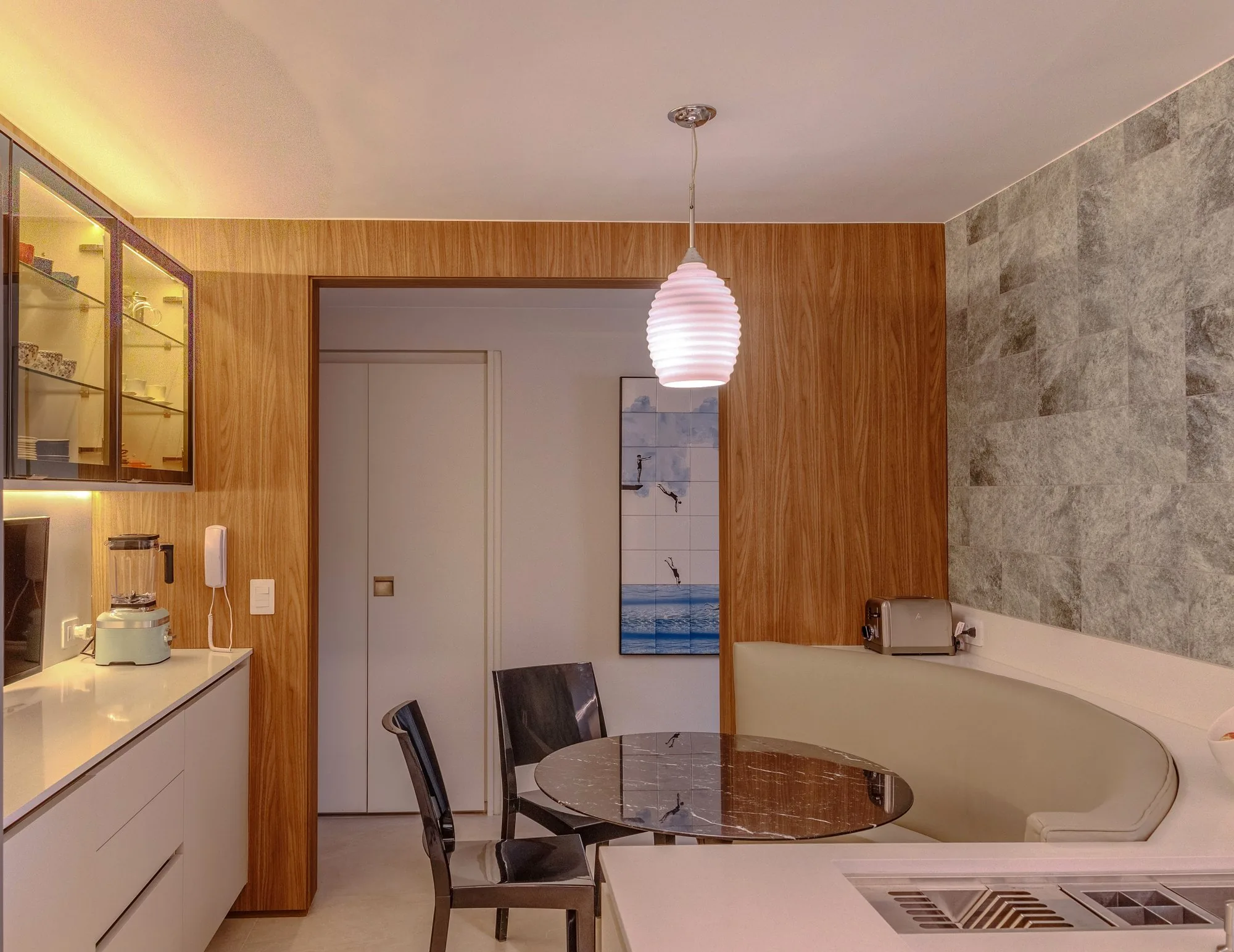 Rua Barão de Jaguaripe, Apartamento Ar
